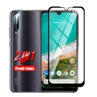 Защитное стекло для экрана и объектива камеры Xiaomi Mi A3 Lite light mia 3 3 lite