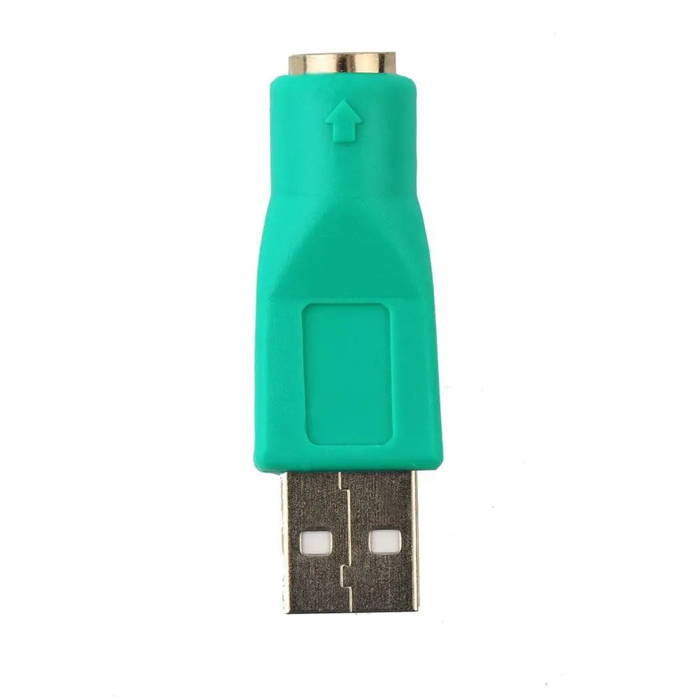 Легкий практичный USB штекер для PS2 Женский Кабель-адаптер конвертер компьютеров