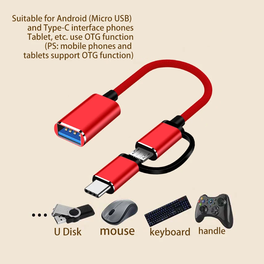 2 в 1 USB 3 0 OTG-переходник с Micro на | Мобильные телефоны и аксессуары