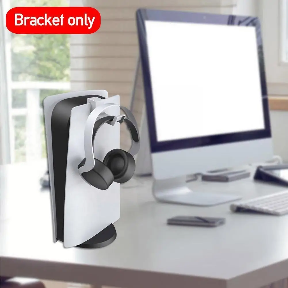 

For Ps5 Headphone Hanger Accessories Game Controller Stand Headphone Storage Hanger For Ps5 Console Mount B4k4