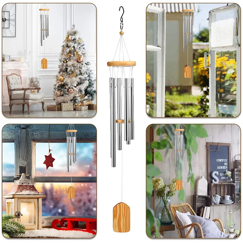 Ветряные колокольчики глубокого тона резонансный звук отличительный висячий