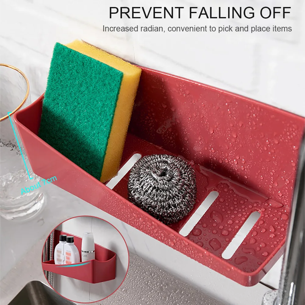 Настенный поддон для ванной и душа без сверления шампуня сушилка органайзер