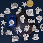 Декоративные Стикеры для скрапбукинга астронавты