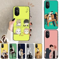 hot anime 19 days clear phone case for huawei honor 20 10 9 8a 7 5t x pro lite 5g black etui coque hoesjes comic fash design