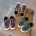 Кроссовки Детские универсальные на платформе, модная Повседневная Теплая обувь для школы и досуга, на резинке, для мальчиков и девочек, 26-37