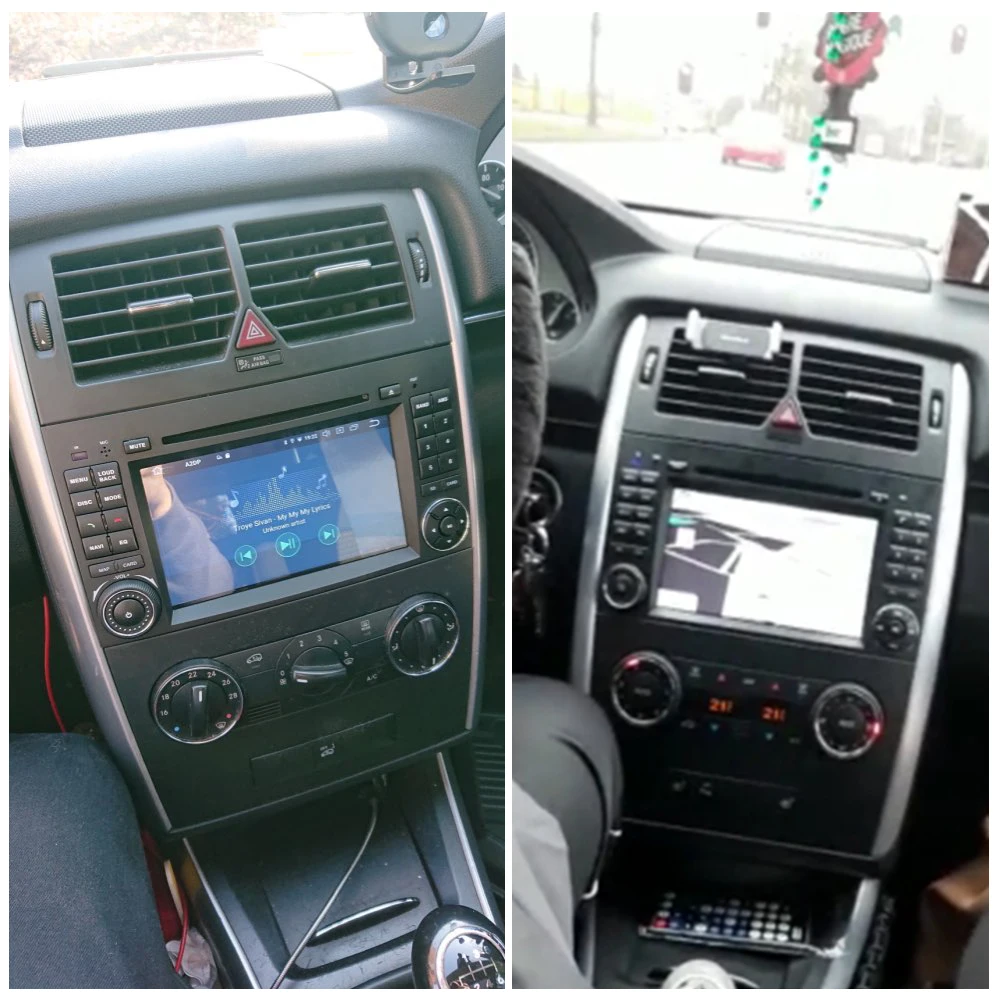 

ZJCGO Car Multimedia Player Stereo GPS Radio Navigation Android Screen for Mercedes Benz A Class W169 A150 A170 A200 2004~2012