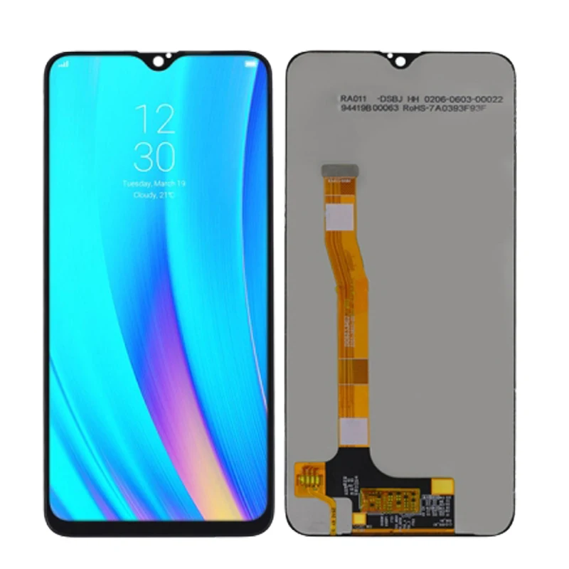6 3 for realme 3 pro rmx1851 lcd display touch screen digitizer assembly replacement for realme x lite lcd display free global shipping