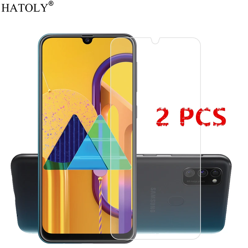 Закаленное стекло для Samsung Galaxy M30s 2 шт. защитная пленка M30s|Защитные стёкла и плёнки