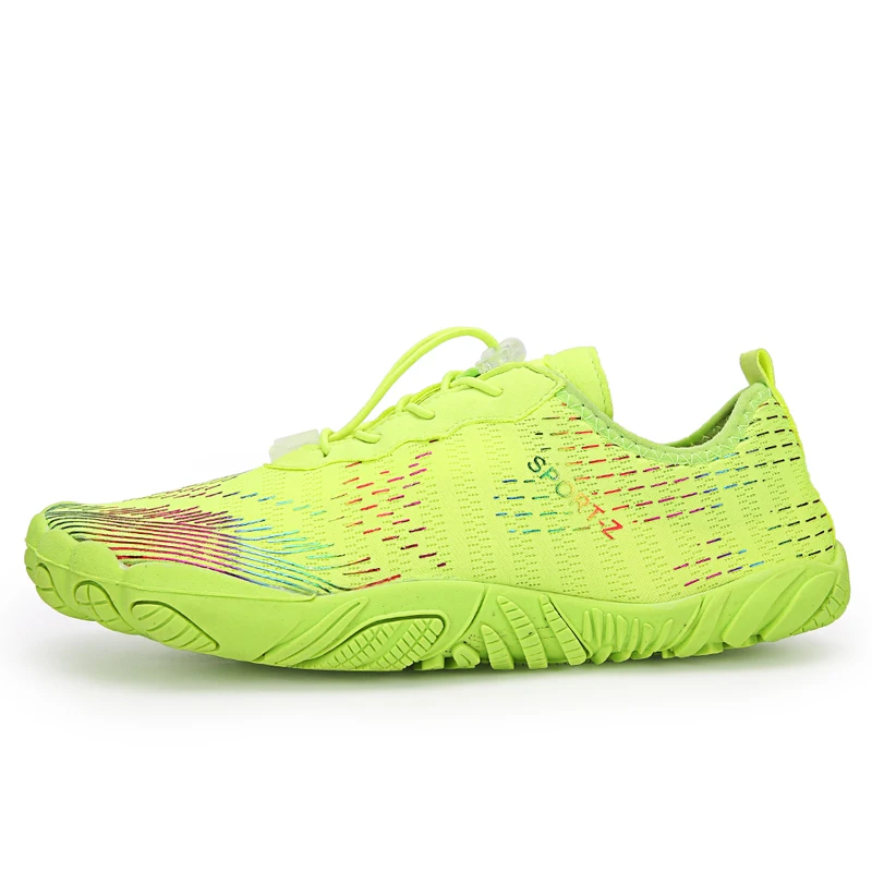 Легкие кроссовки для мужчин и женщин быстросохнущие Нескользящие сетчатые