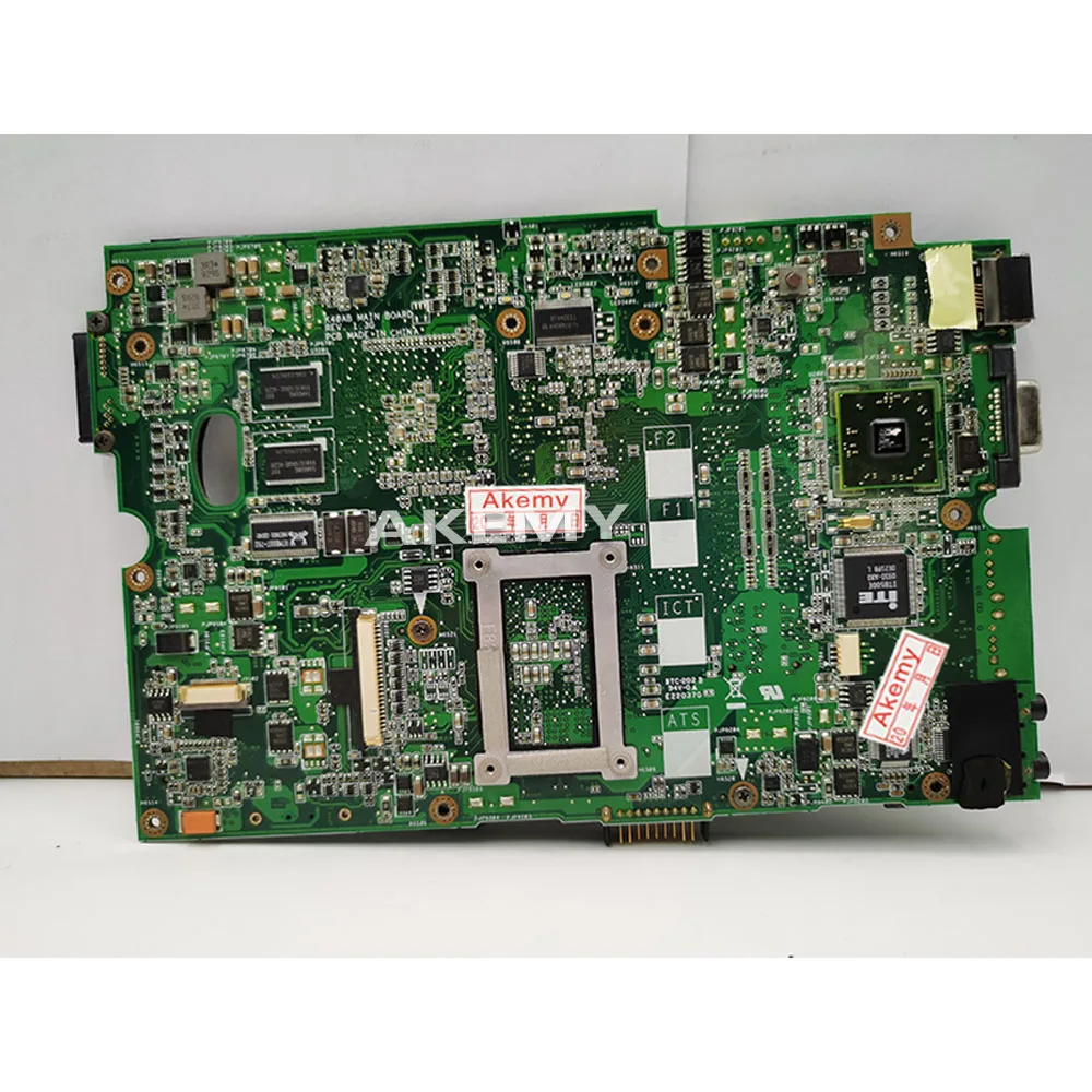 Akemy K40AB материнская плата для ноутбука For Asus K40AD K40AF K50AB K50AD K50AF K40IJ K5IJ K40 K50 тестовая