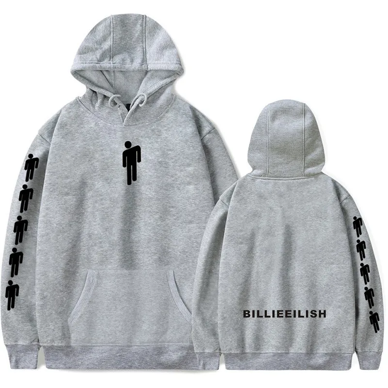 Style 18 Billie Eilish/Одежда, толстовка с капюшоном, толстовки с капюшоном, Модные осенние сексуальные K-pops Harajuku, свободные топы, Спортивная рубашка для женщин и девочек - Цвет: Style 18