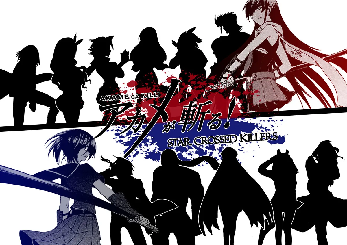 Аниме постеры WTQ Akame Ga KILL! Картина на холсте с ночным Рейдом Татсуми Акаме Мина