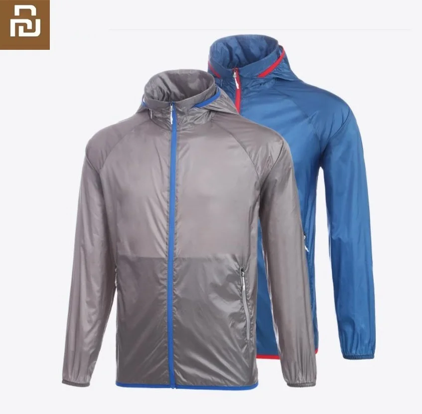 Новинка мужское светильник солнцезащитное кожаное пальто Youpin быстросохнущее