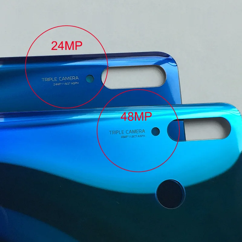 Задняя крышка батарейного отсека для Huawei P30 Lite Nova 4e стеклянная панель чехол