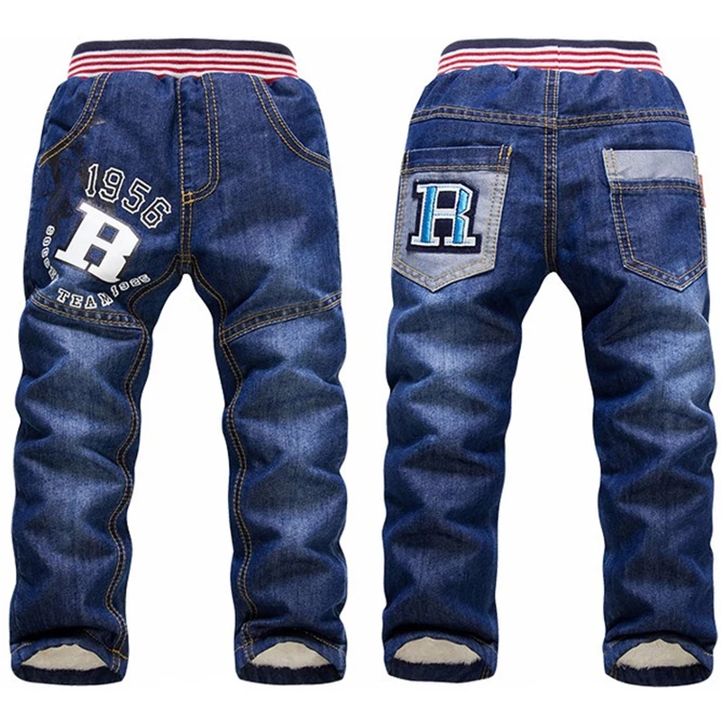 Детские теплые хлопковые джинсы однотонные штаны из натурального вельвета 2020 |