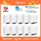 Умный двухсторонний выключатель SONOFF ZB MINI Zigbee, дистанционное управление через EWeLink, работает с приложением SmartThings Alexa Google Home SONOFF Bridge