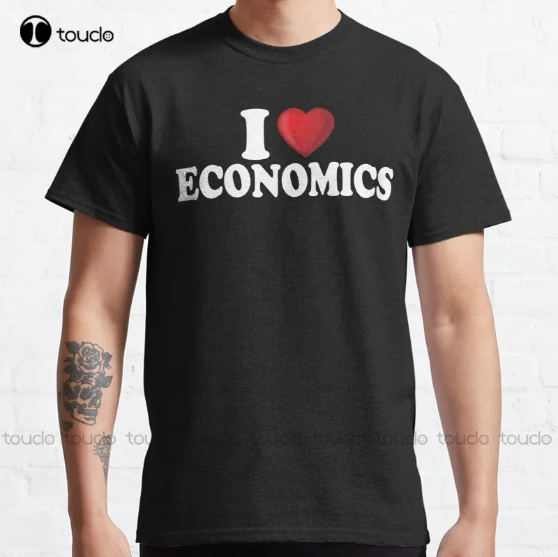 

Новая классическая футболка I Love Economic Kawaii унисекс