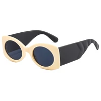 small oval wide legs sunglasses men women square sun glasses luxury brand travel vintage retro oculos shades female uv400