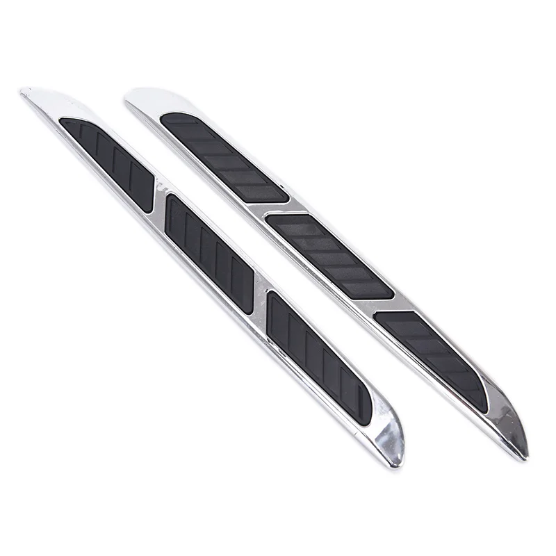 3d наклейка на вентиляционное отверстие крыло хромированный сплав металлическая