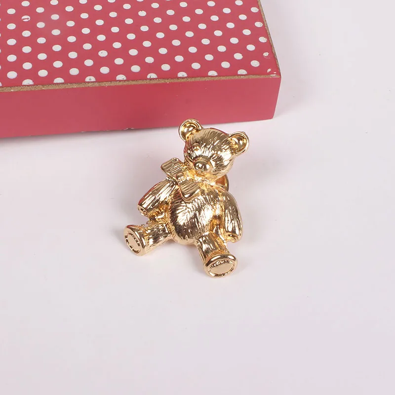 Brooch 5232 SANSUMMER женские кольца темперамент милые дикие простые кольца с медведем романтические дизайнерские ювелирные изделия Роскошные модные кольца с животными 6784 - Цвет основного камня: Brooch 5232