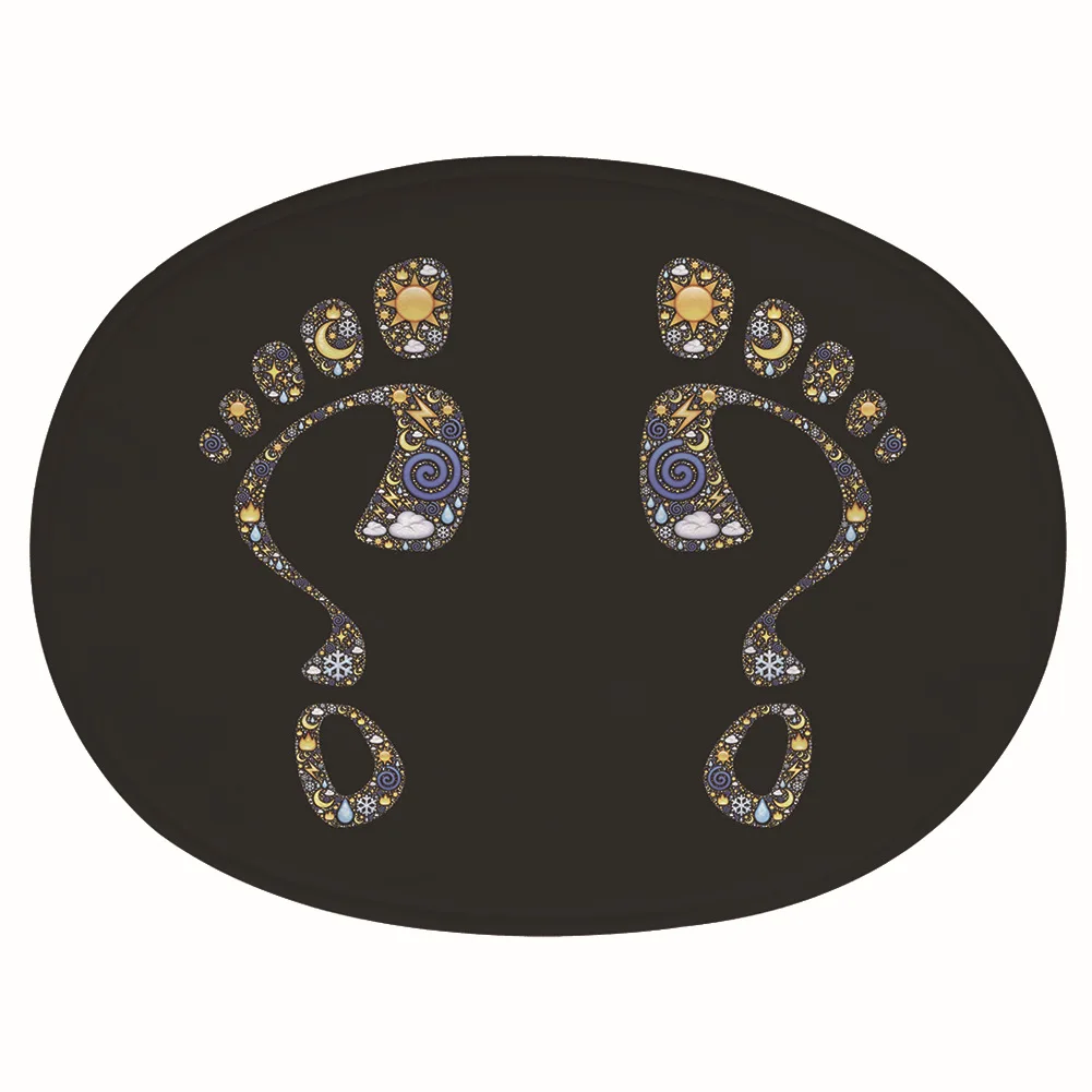 Забавный дверной коврик Zeegle Придверный для душа напольный нескользящий уличный