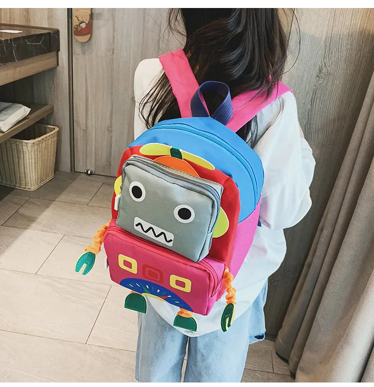 Сумка на плечо для девочки с мультипликационным роботом hello kitty плюшевый рюкзак