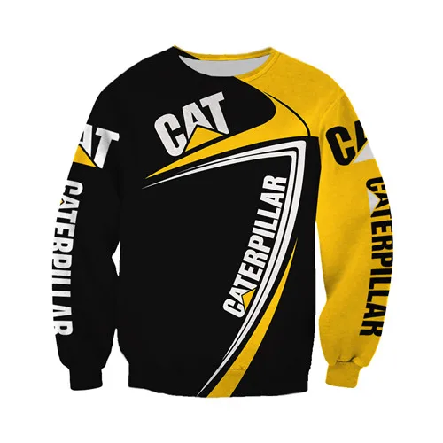 

Factory Direct Supply Fashion I Am Worker Excavator Equipment Instrument 3D Printing Casual Hoodie Outdoor Sports Loose Custom