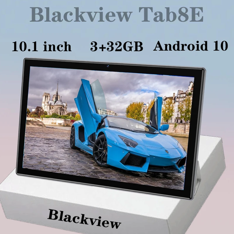Tablet PC Blackview Tab 8E 3GB RAM 32GB ROM 10.1 Inch Global Version Octa Core Android 10 6580mAh Battery 4G WIFI LTE Phone Call