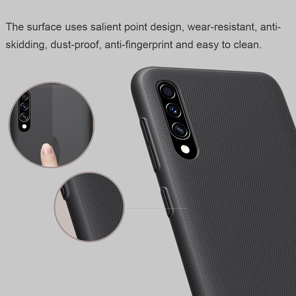Чехол NILLKIN для Samsung Galaxy A50s суперматовый чехол жесткая задняя крышка из