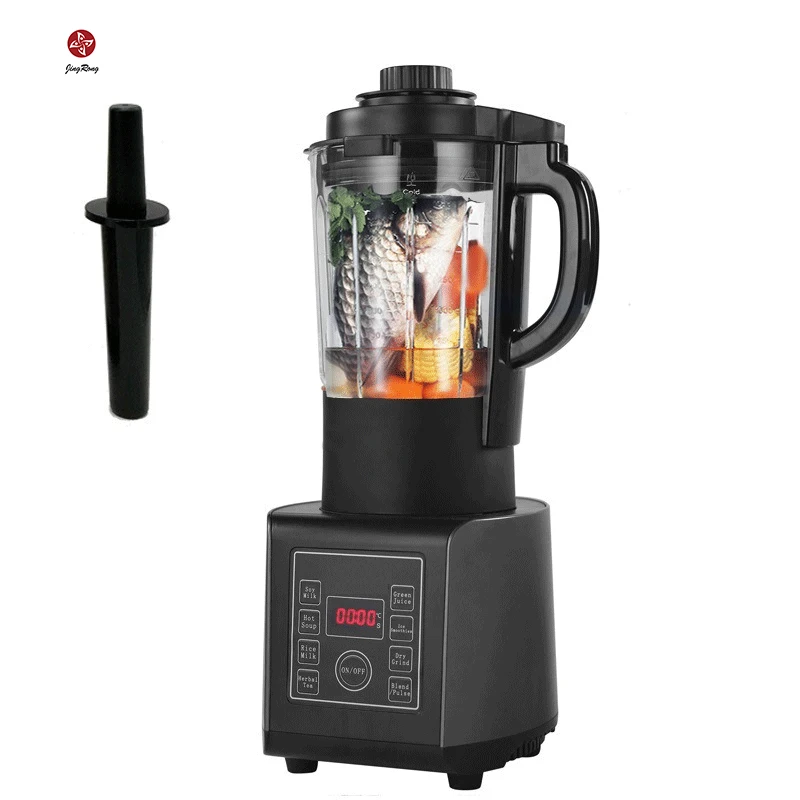

1.7L Glass Jar Blender Hot Soup Maker Mixer Juice Food Processor With Heating Function