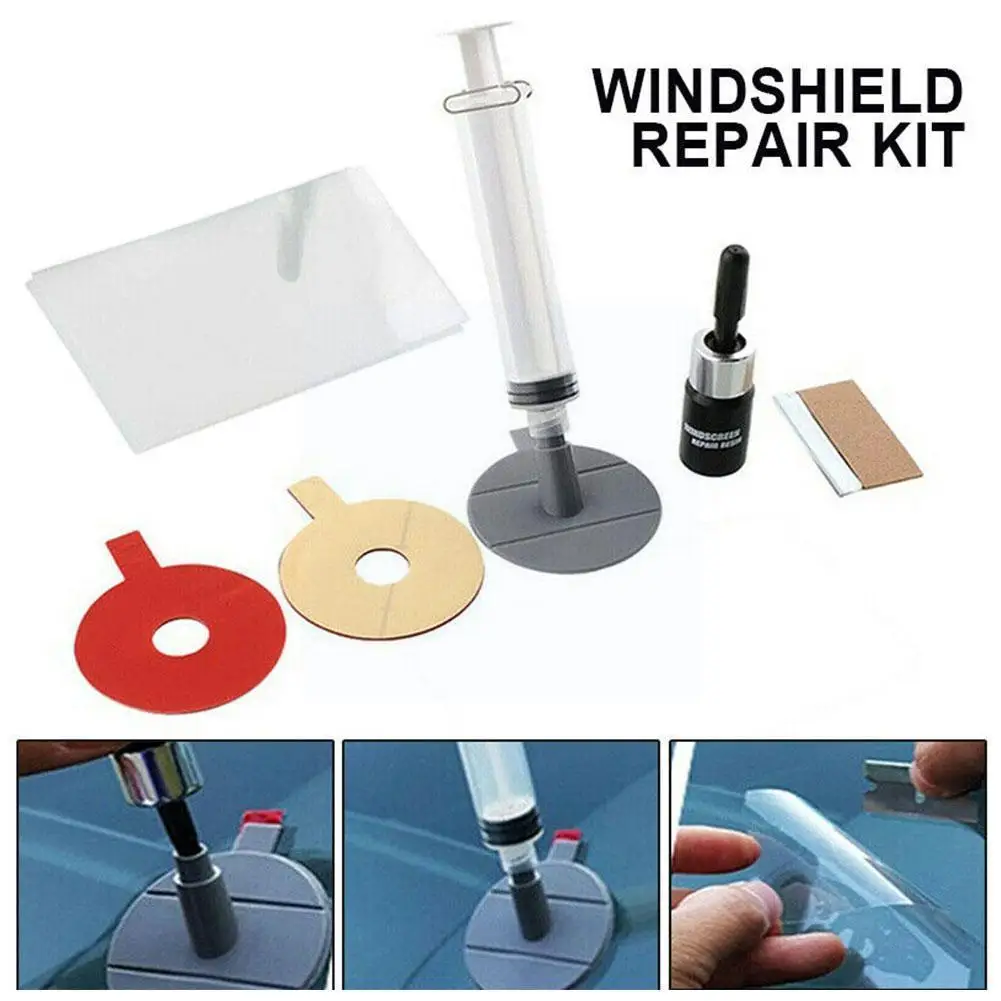 

Windshield Repair Kit Glass Repair Car Window Scratch Window Polishing Car Car Screen Tool Restore Crack Styling Repair Q6L8