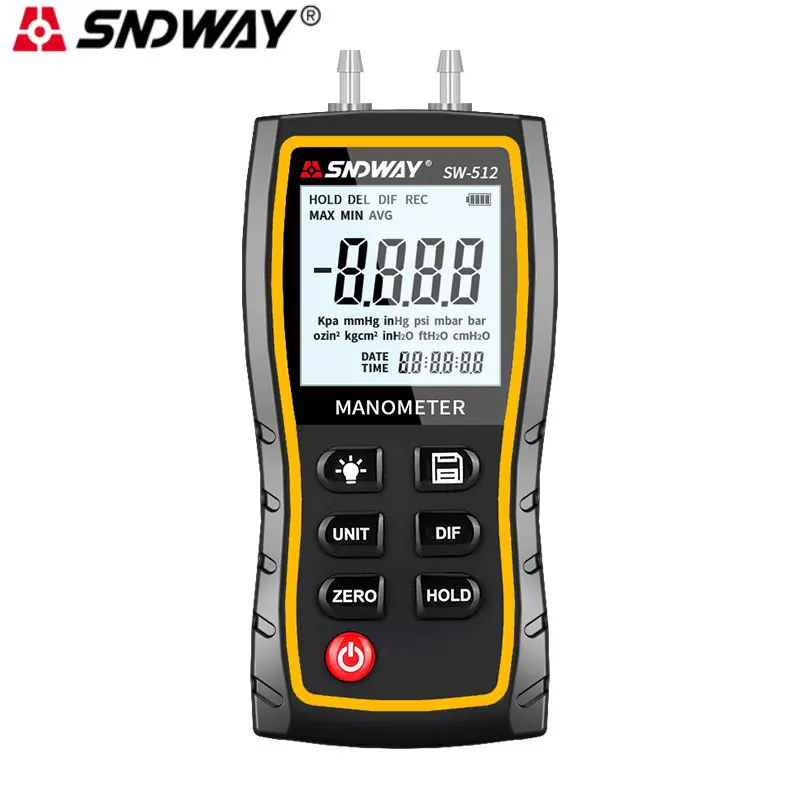 SNDWAYElectronic дифференциальный Давление датчика цифровой Сенсор Датчик Ручной