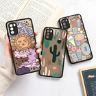 Жесткий чехол из поликарбоната для Redmi 9, чехлы для Xiaomi Note 8 10 Pro 7 9S 10S 9T 9A 9C, чехол для Mi 11 Lite 11T Poco X3 NFC F3 M3, чехлы с цветами