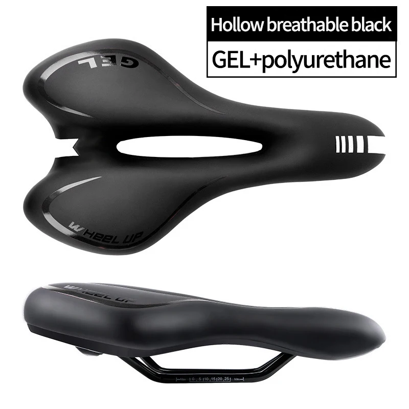 

Bicycle Seat Thickened Silicone Saddle Mountain Bike Seat Cushion Comfortable Super Soft Elastic Seat Bicycle Accessories