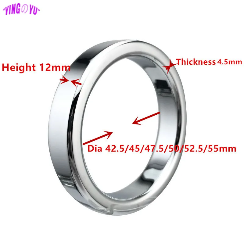 Мужское кольцо для пениса Тренер замок рукав Нержавеющая сталь тяжелых металлов