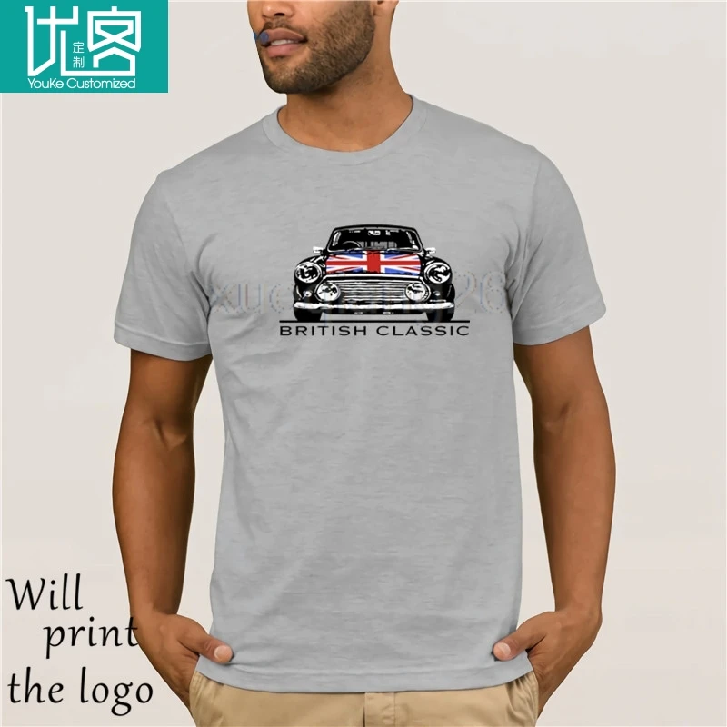 2019 Austin Mini Printed Tshirt Men's Summer Style Cooper Classic Car T Shirt Short Sleeve Tee | Мужская одежда