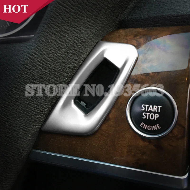 

Interior Centre Console Key Hole Frame Cover Trim For BMW X5 E70 2008-2013 X6 E71 2008-2014 1pcs Car Accessories Interior