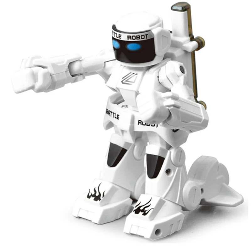 2 set RC Battle Boxing Robot Toys 2.4G Fighting ligent Remote Control Robot-White & Black | Игрушки и хобби