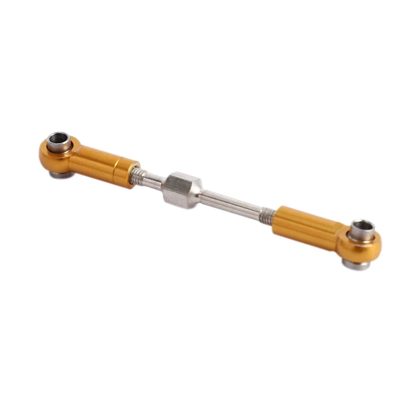

For WLtoys 144001 1/14 RC Car Spare Parts Replacement Accessory Metal Servo Pull Rod Steering Tie Rod Set