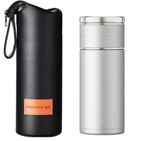 2021 316 stainless steel thermos cup with tea infuser insulated tumbler 500ml tea thermos vacuum flask tea water bottle