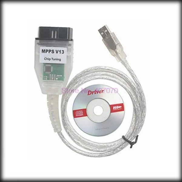 По dhl ИЛИ ems 50 шт. MPPS V13.02 интерфейс USB OBDII OBD2 для V W AUDI BMW Citroen Ecu мигалка 16 Pin Бесплатная