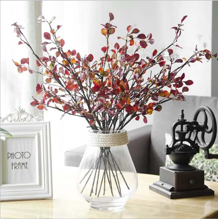 50 см искусственные листья ивы зеленая гирлянда растения цепочка листва цветы