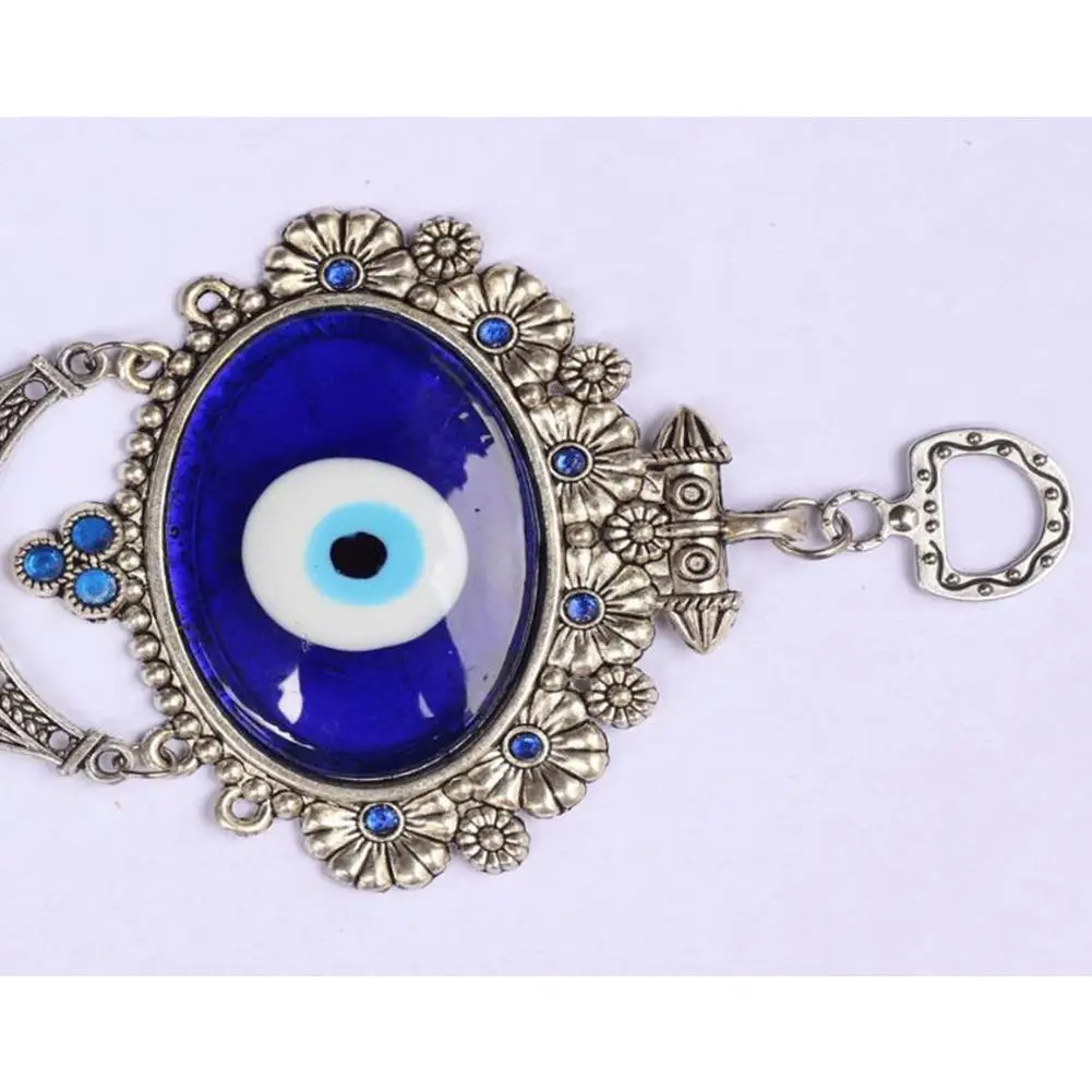 Синий турецкий амулет в виде глаза для внутреннего настенного подвесного декора