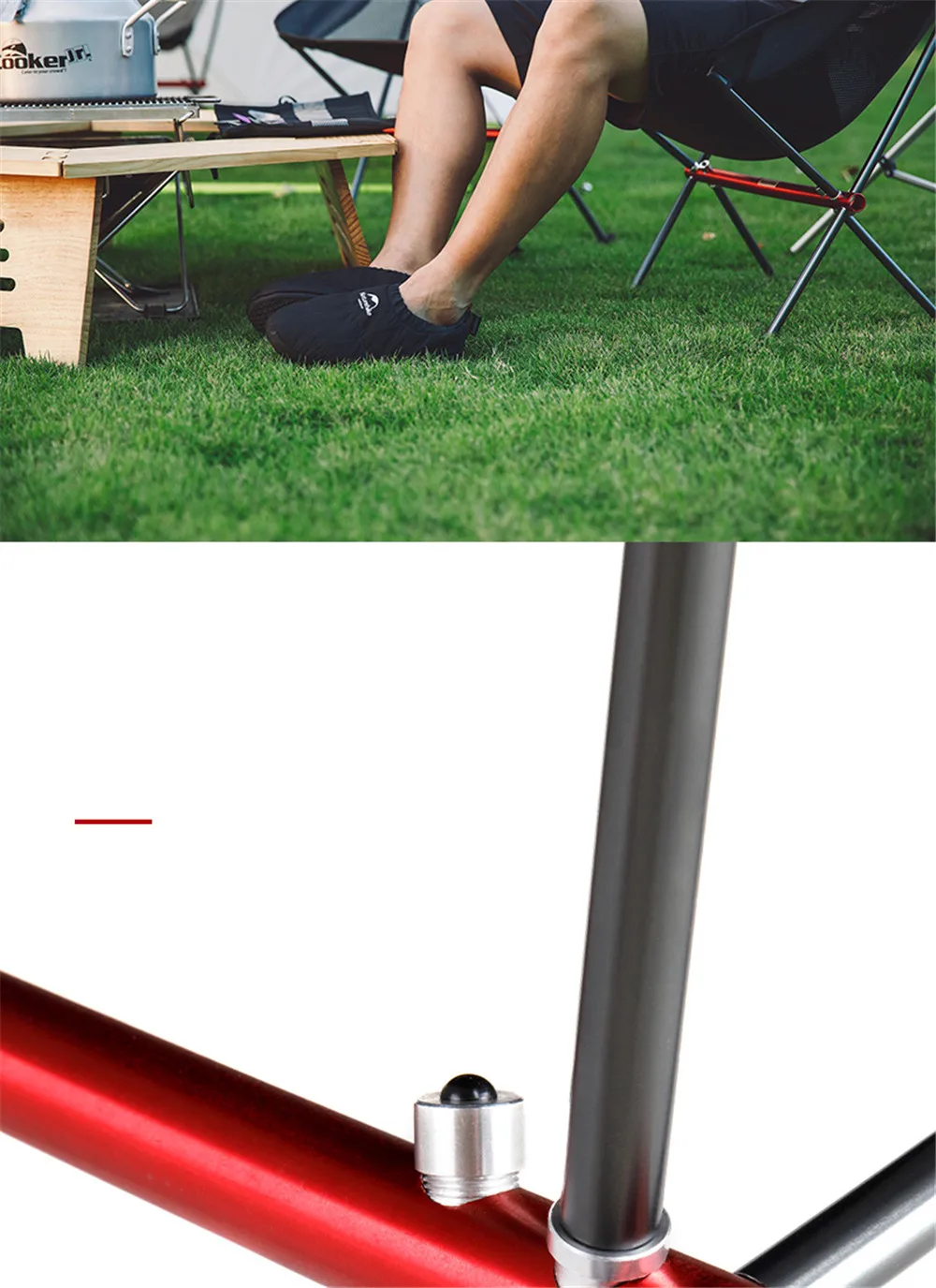 저렴한 네이처하이크 야외 캠핑 접는 의자 레저 접는 휴대용 알루미늄 합금 스케치 낚시 비치 의자 의자