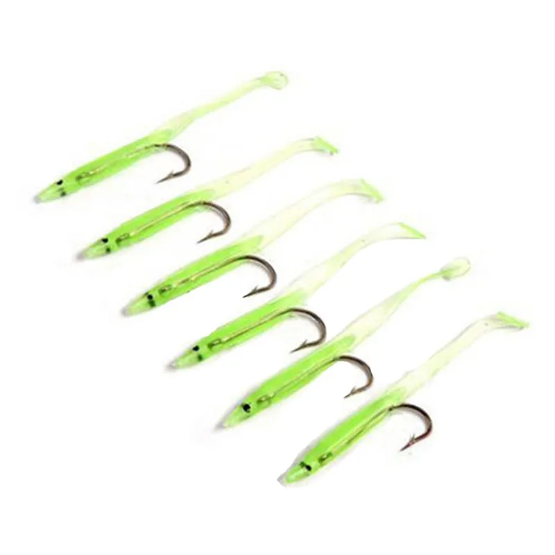 

10Pcs Luminous Fishing Lures Life-like Swimming Actions Isc Jerkbait With Artificial Shape Realistic Trolling Bass Hook