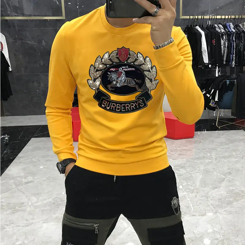 

Wei Yi Knight Embroidery Special Sequin Fashion Net Red Same Boy Jacket Clothing Fine Club Boy