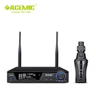 Истинное разнообразие ацемических UHF Беспроводная микрофонная система одноканальныйподключаемый микрофон для сценической производительности