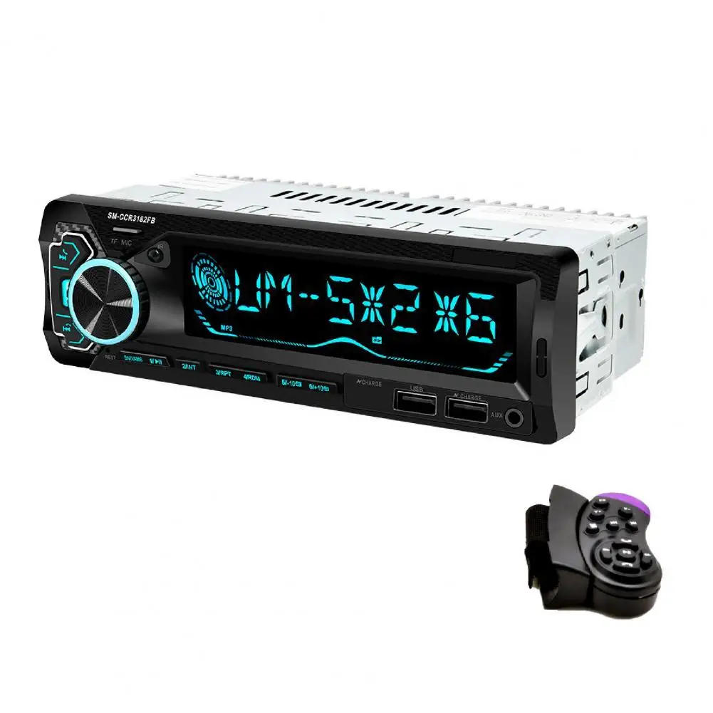 

3182 12 в легкий Автомобильный MP3-плеер, Bluetooth, двойной USB, черный, легкий, с быстрой зарядкой, карточный радиоплеер для транспортных средств