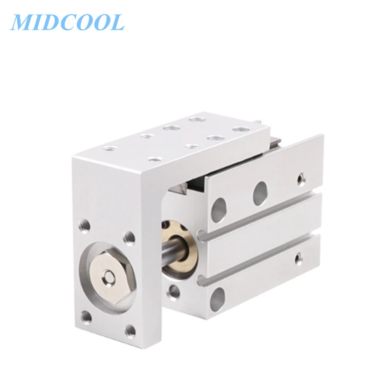 Компактный цилиндр-слайдер Серии MXH ход MXH20 5 15 20 25 30 40 50 60 мм