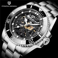 pagani design stainless steel waterproof mechanical watch top brand sapphire glass automatic watch luxury business men watch